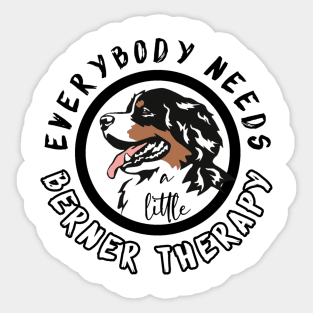 Bernese therapy Sticker